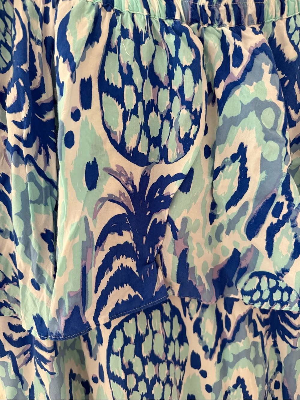 Lilly Pulitzer Strapless Quincy Dress in Blue Size XS - Picture 4 of 5